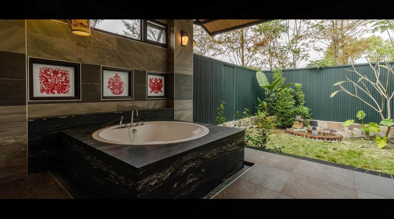 山花映水紅莊園民宿 Apartment Yuemei Ngoại thất bức ảnh